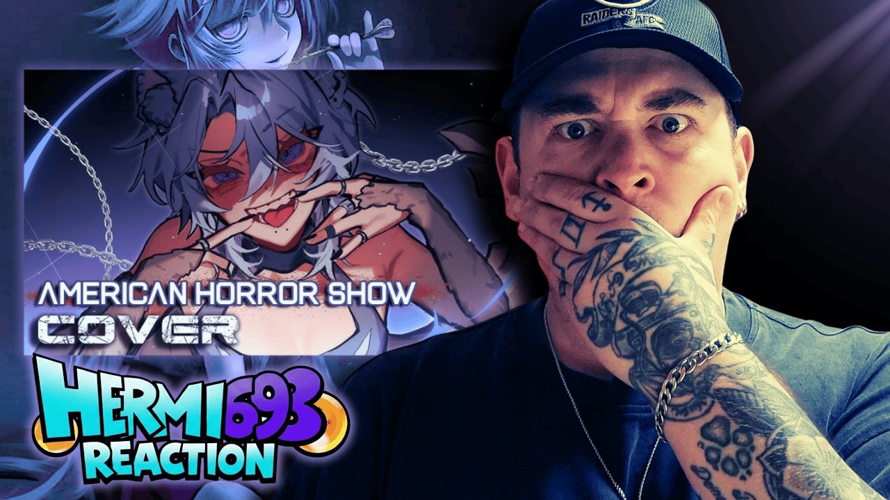 Anoravt - AMERICAN HORROR SHOW - Snow Wife (Metal Cover) | Hermi693 german REACTION | #vtuber