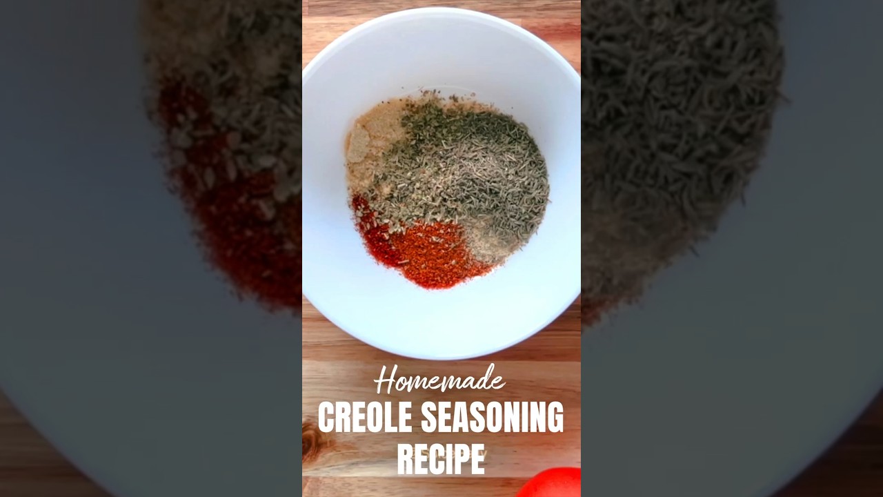 Homemade Creole Seasoning Recipe - #spicerally #recipe