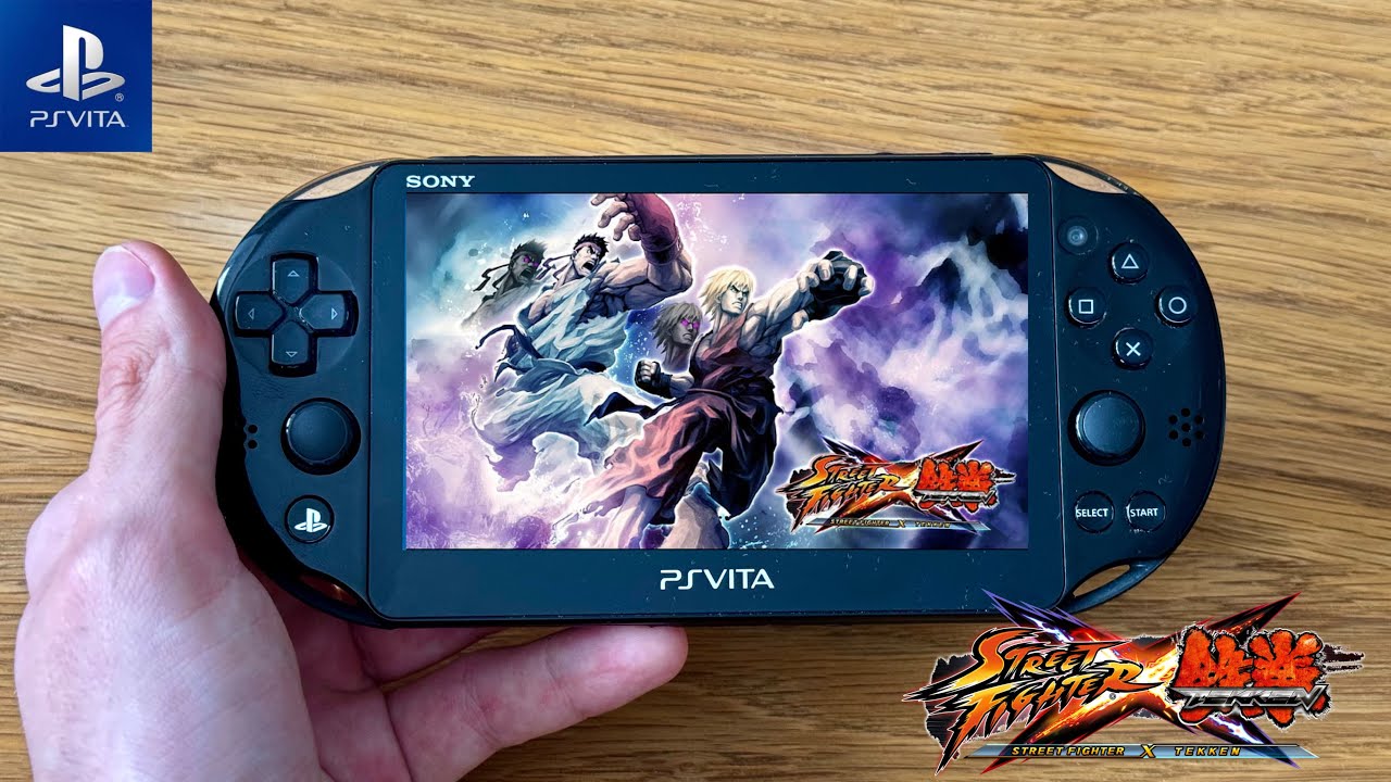Street Fighter X Tekken / PlayStation Vita Slim Gameplay