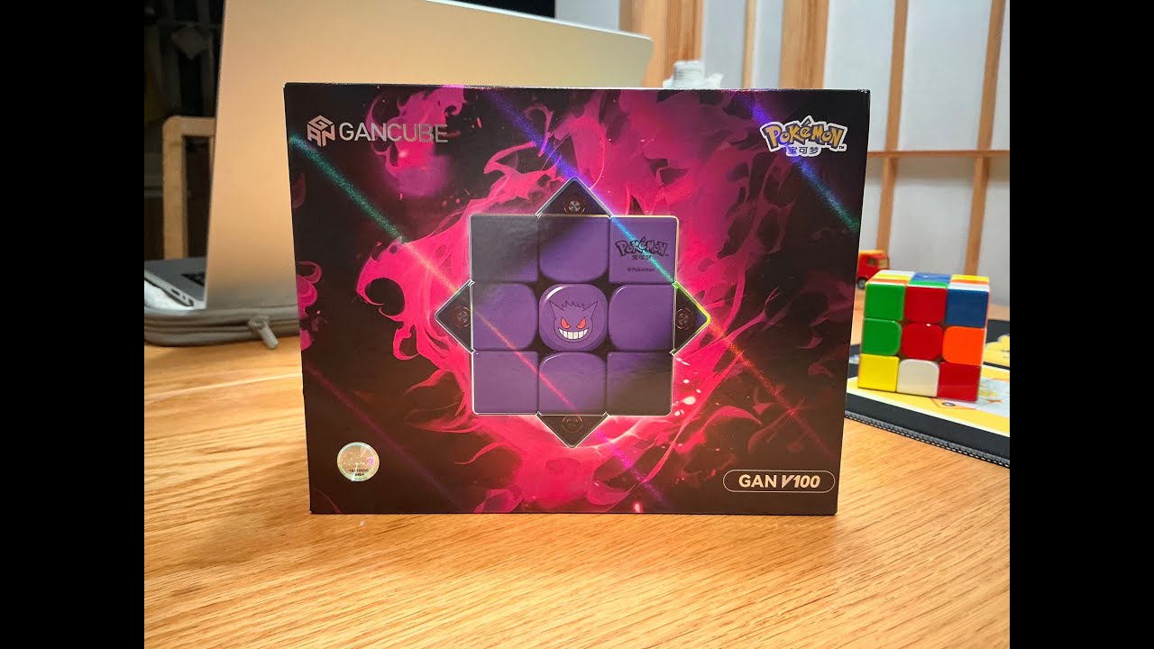 GAN V100 Pokemon Limited Edition （GENGAR）Unboxing Video