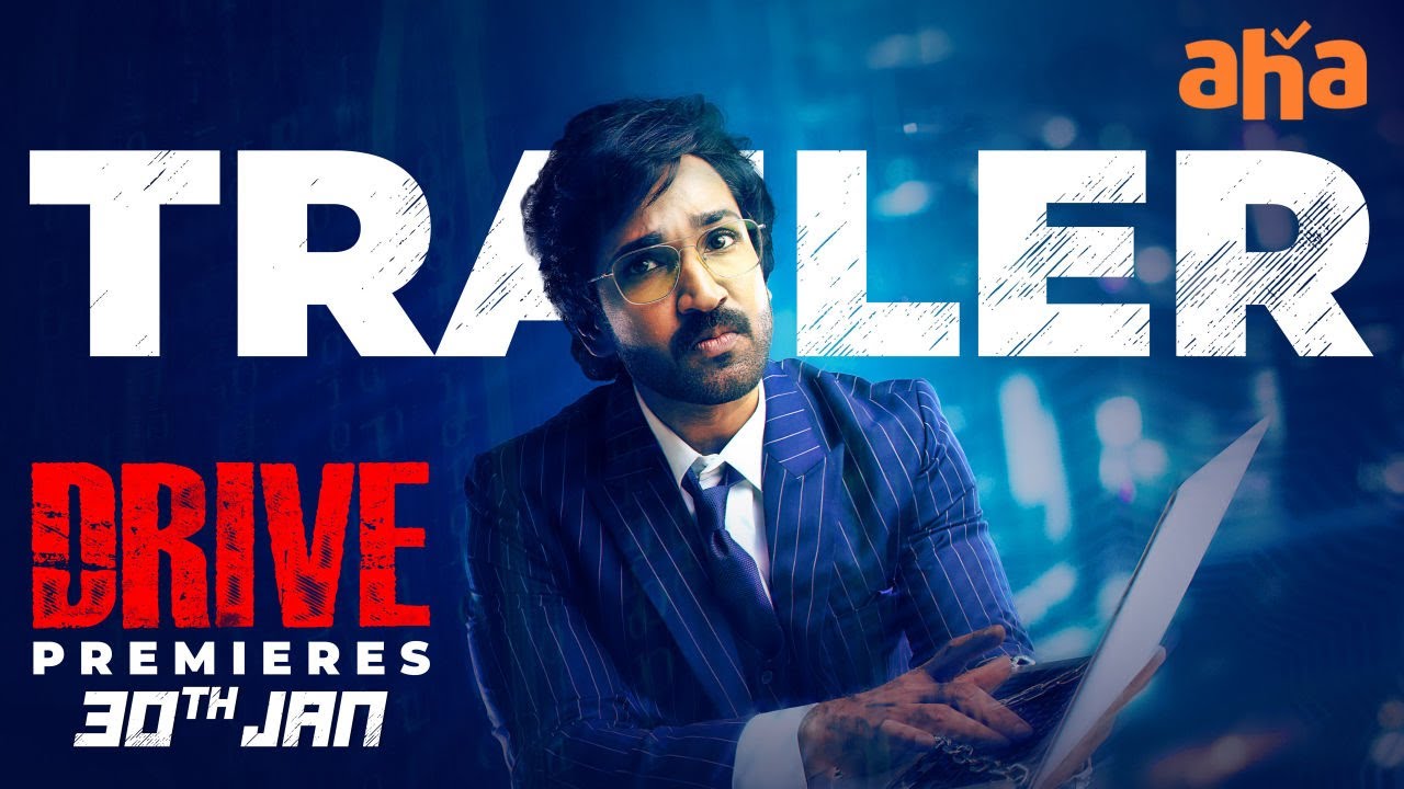 DRIVE Movie Trailer | Aadhi Pinisetty | Madonna Sebastian | Premieres On 30th Jan | Aha