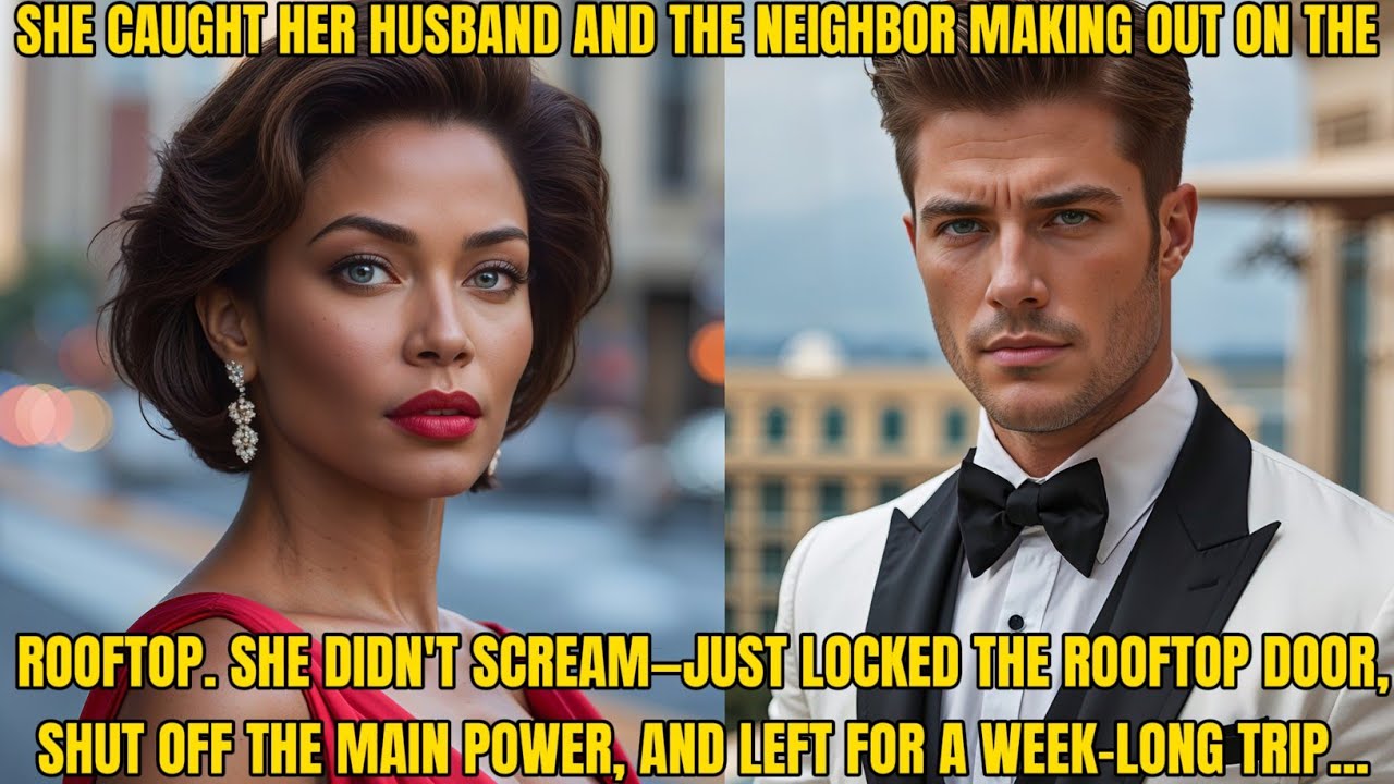 She Caught Her Billionaire Husband With the Neighbor—So She Silently Locked the Door and Walked Away