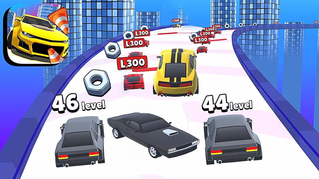 Level Up Cars ​- All Levels Gameplay Android,ios (Levels 34-35)