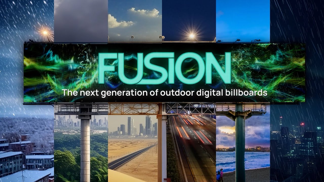 LED Studio - FUSION – Outdoor Digital Billboard