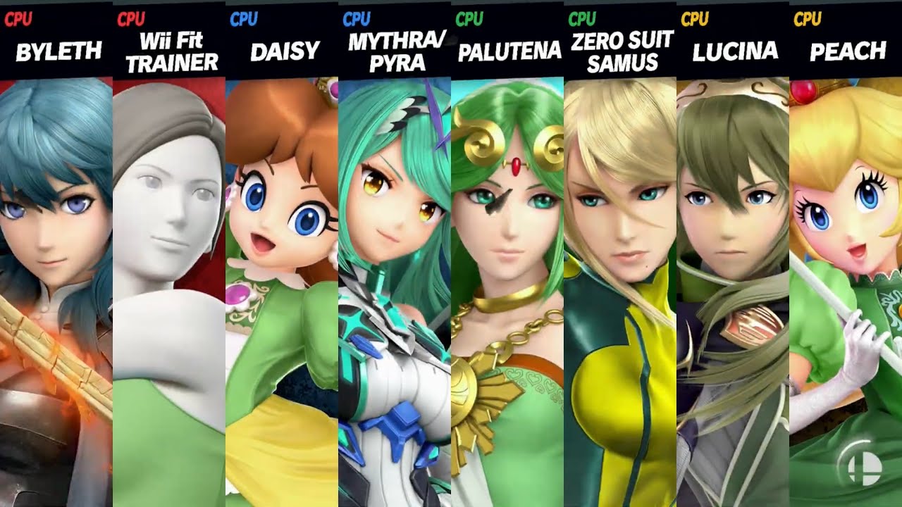 Super Smash Bros. Ultimate - St. Patrick's day team battle 💚☘