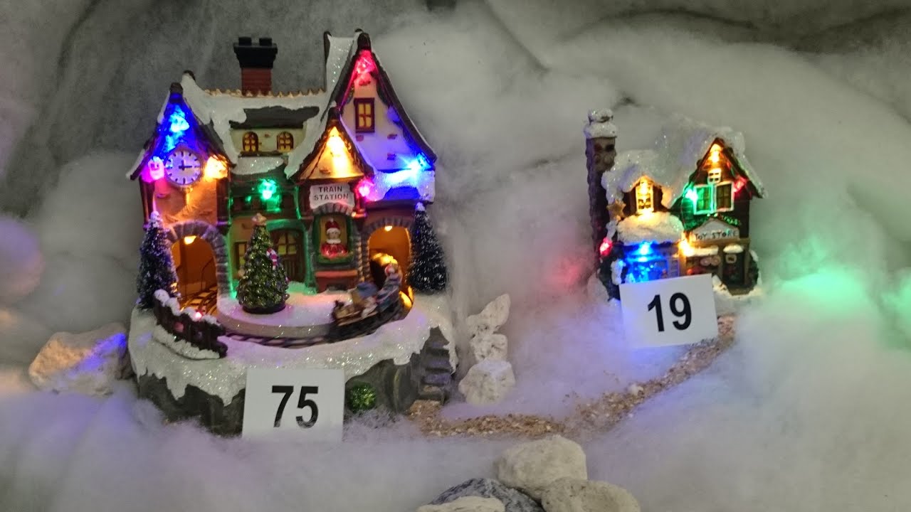 Kerstshow 2015 bij Van Cranenbroek in Budel Nederland CHRISTMAS SHOW IN A DUTCH HOME DEPOT