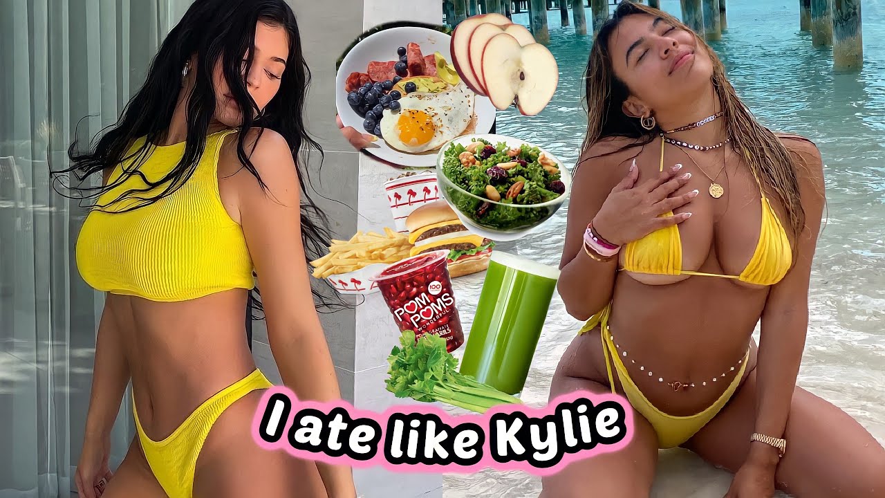 I Ate & Worked Out Like Kylie Jenner For A Day... INTENSE LOL
