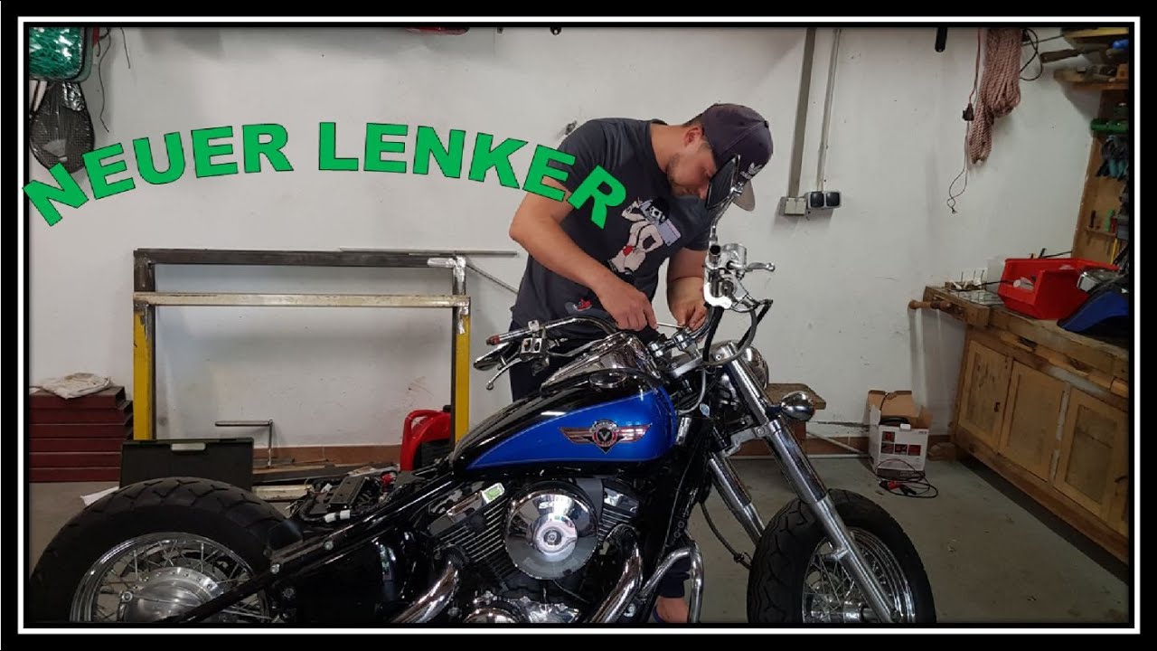 Kawasaki VN 800 Vulcan I Umbau zum Bobber I Lenkerumbau