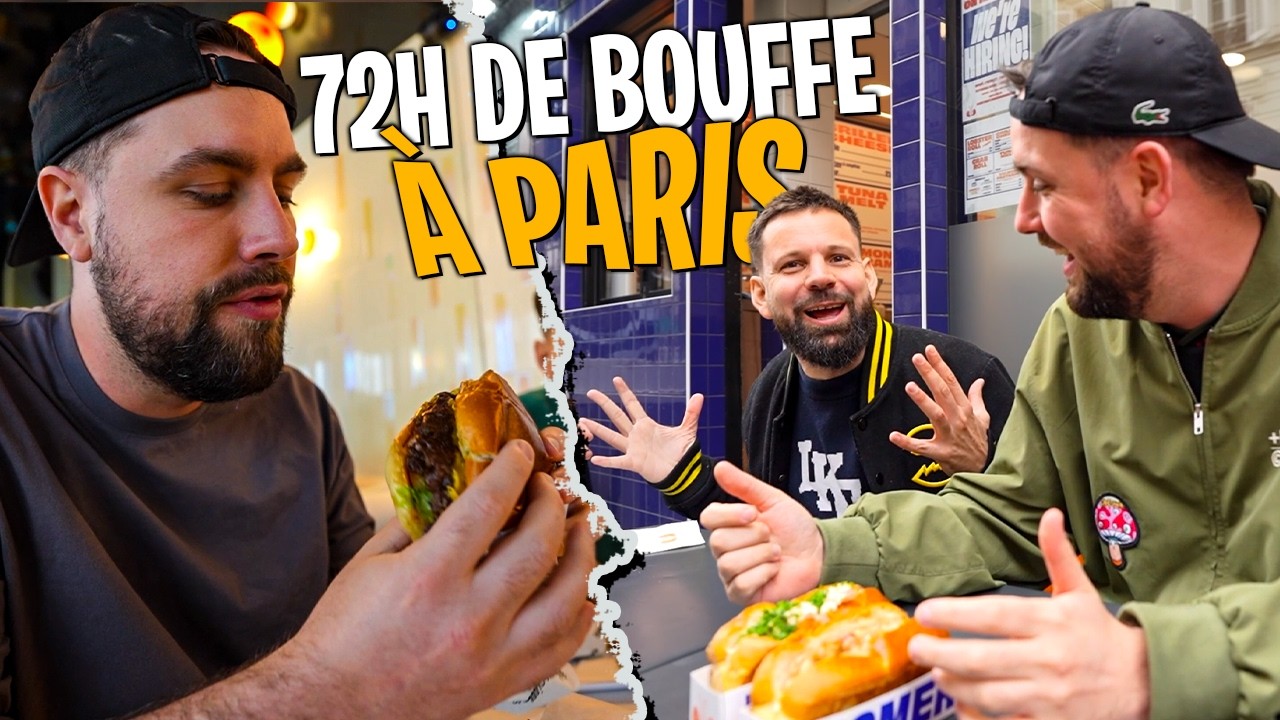 72h marathon de la bouffe &agrave; Paris (14 restaurants !!)