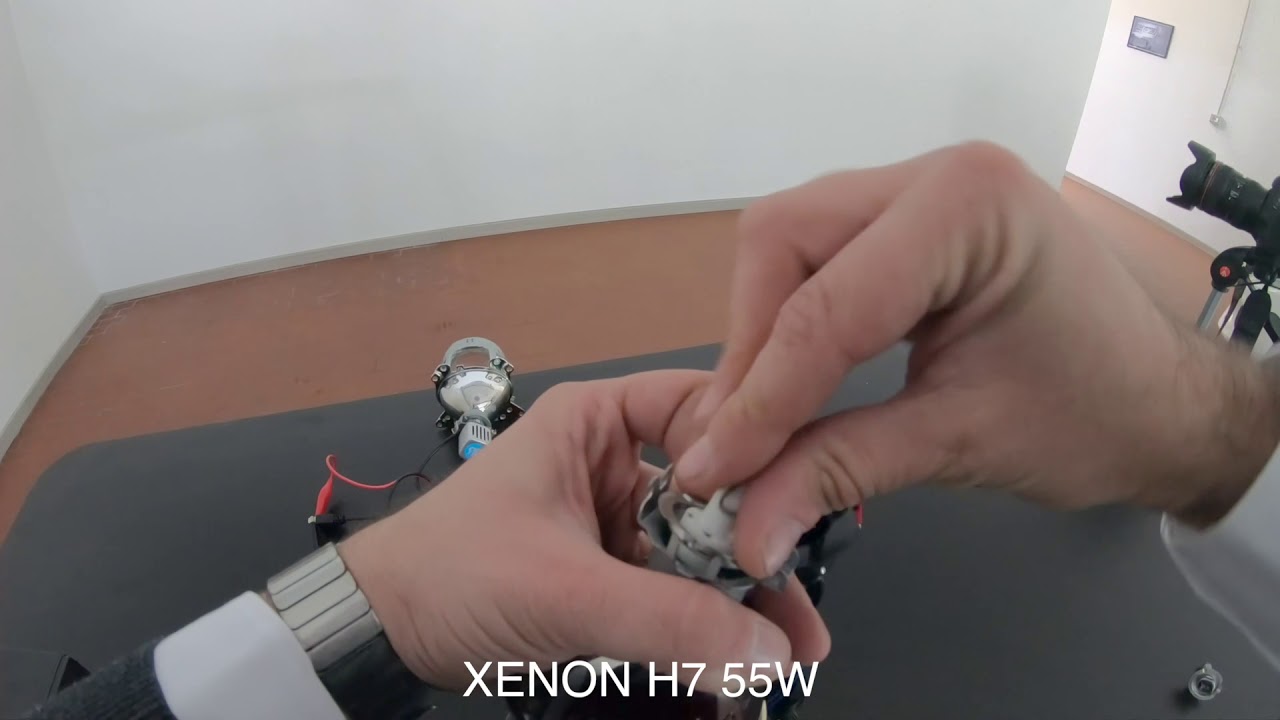 RD LED360 - Kit Full LED 360&deg; - Confronto con H7 alogena ed H7 Xenon
