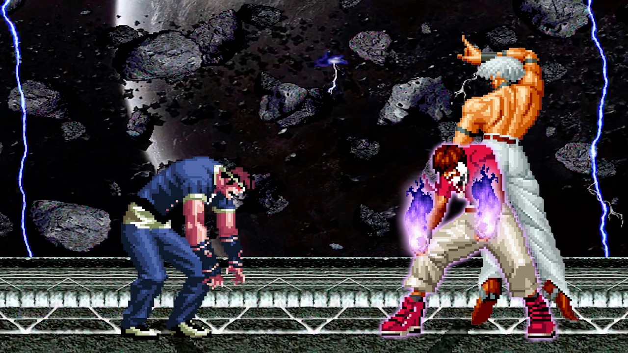[KOF Mugen] Команда Шинго Ябуки против команды Криса