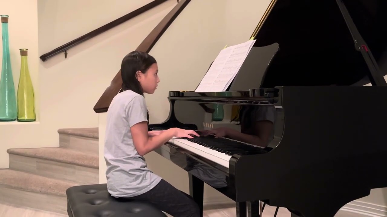 Ella - 10 years old - Beethoven’s Moonlight Sonata Movement 1