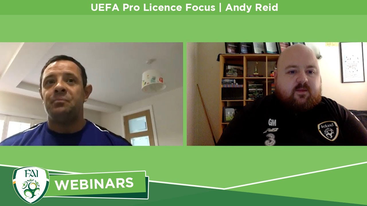UEFA Pro Licence Focus | Andy Reid