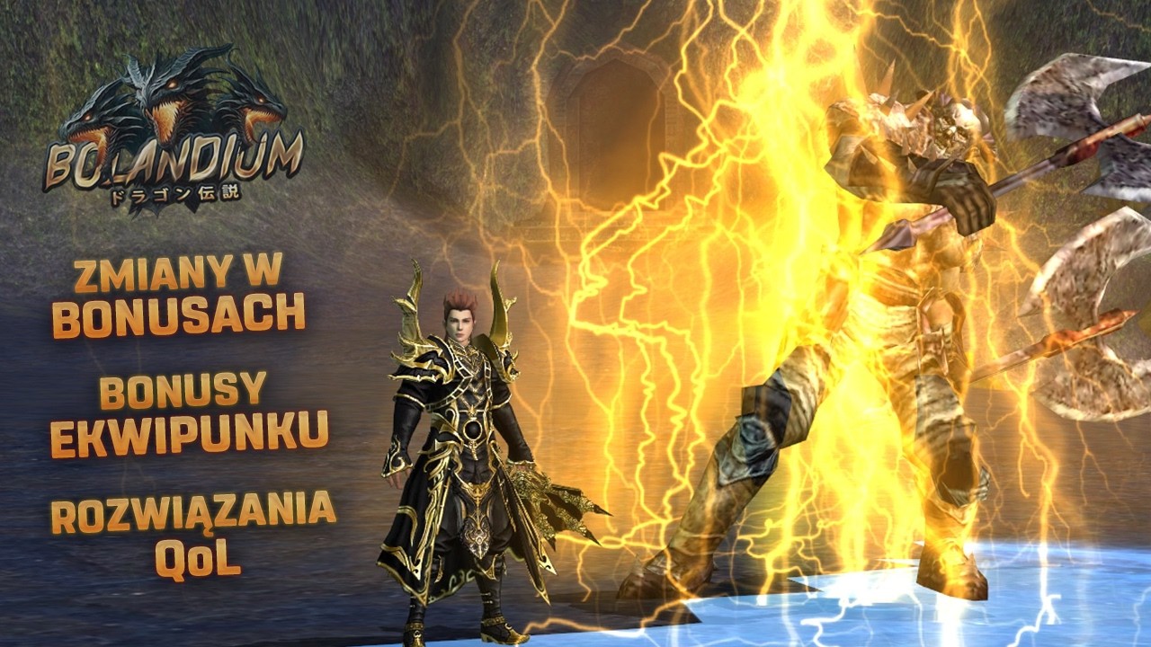 Zmiany w bonusach, ekwipunek, funkcje QoL. Bolandium metin2