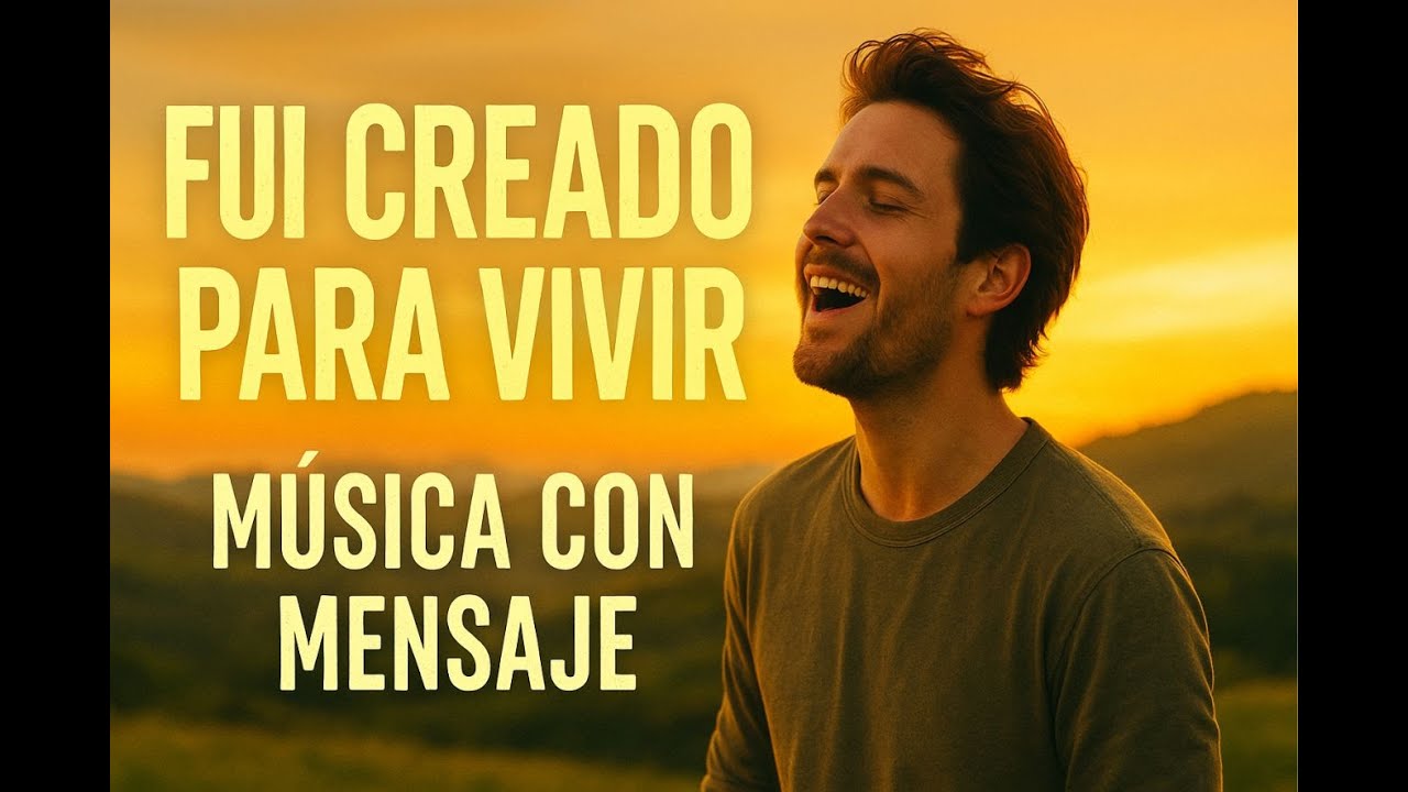 Fui Creado para Vivir &ndash; M&uacute;sica con Mensaje de Libertad y Amor | Letra Original 2025