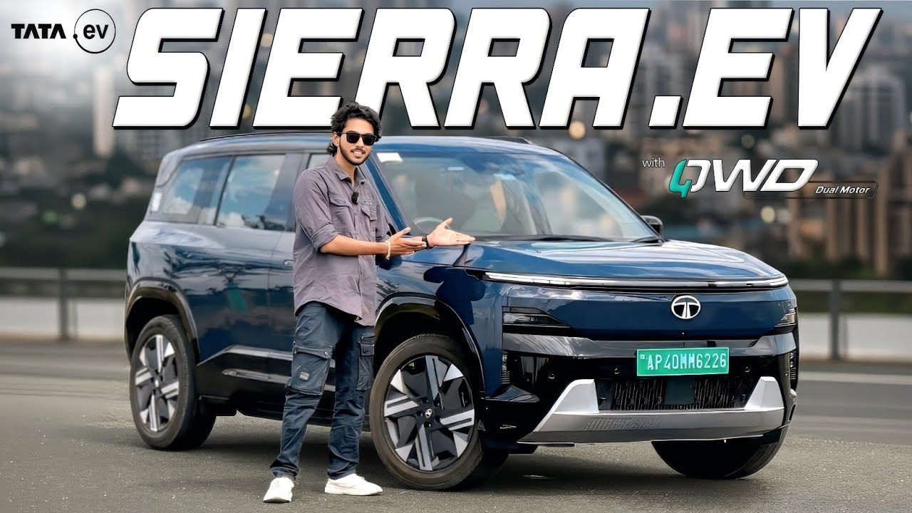 TATA SIERRA.EV 🔥 | POWER, RANGE & FEATURES చూసి షాక్ అవుతారు! 😱 | Telugu Review #automobile