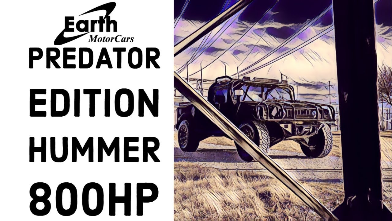 800hp Custom Predator Edition H1 Hummer (For Sale)