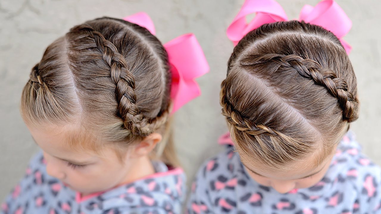 Dutch Braid Ponytail - Toddler hairstyles