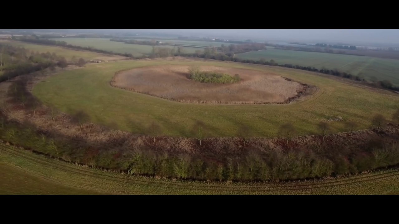 Wimpole Hall - Avenue Circle - DJI Phantom 4 Litchi Waypoint Flight