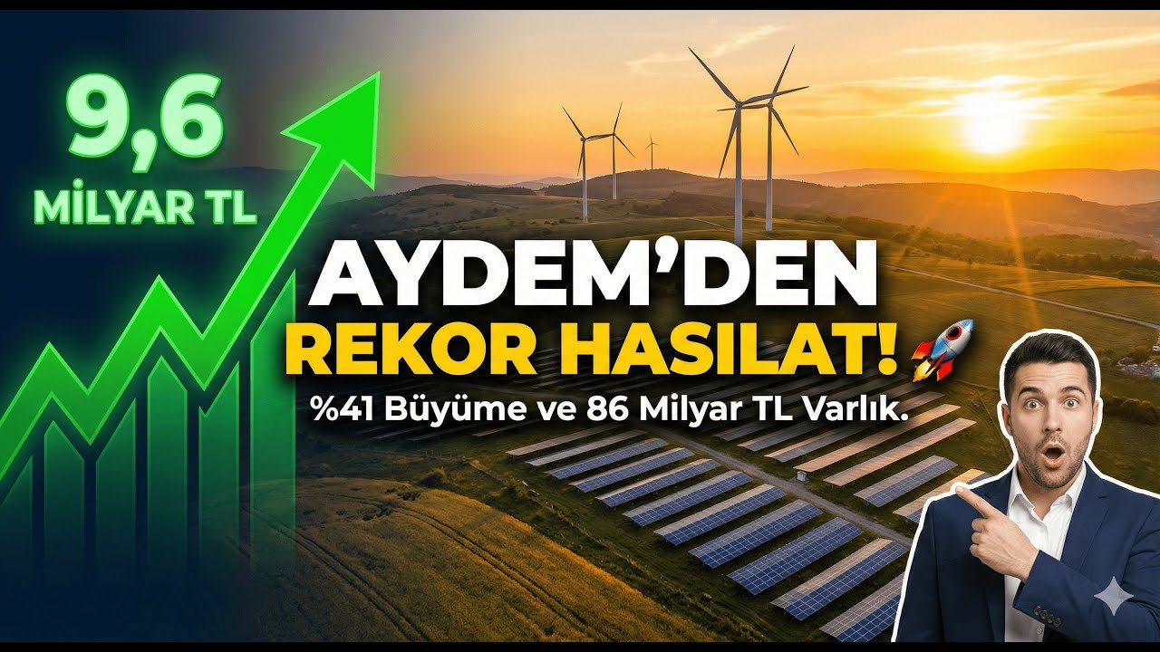 AYDEM ENERJİ (AYDEM) 2025 3. &Ccedil;EYREK: 550 Milyon Dolarlık Tahvil ve Rekor Hasılat!
