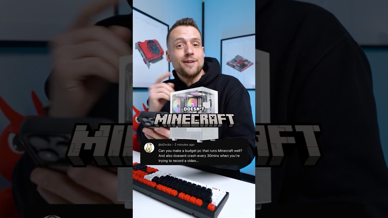Building a Budget PC for Minecraft Recordings 🙄