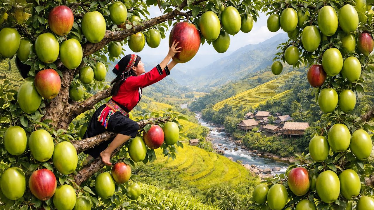 Harvesting 777+ Hybrid Sour-Sweet Apples for Sale | You Won't Believe Until Seeing... HURRY UP