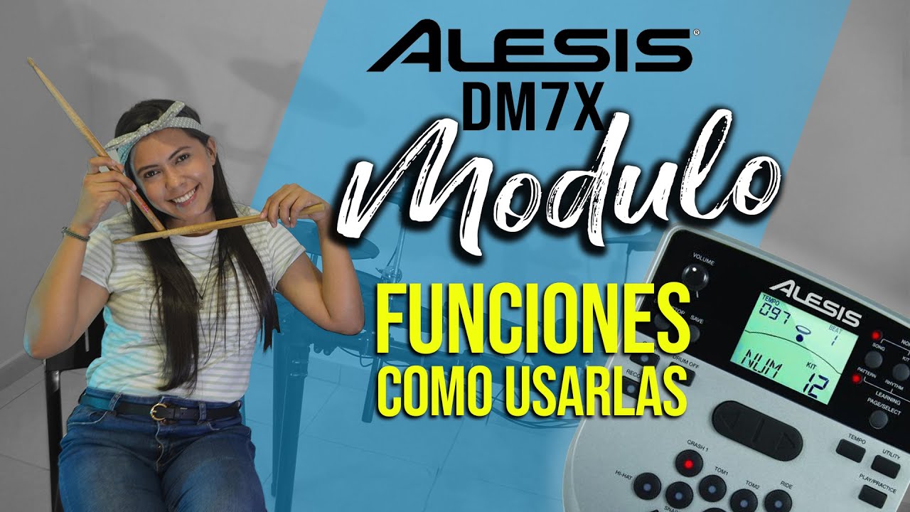 Alesis dm7x modulo: funciones