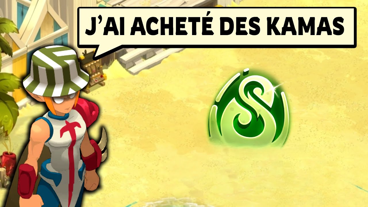Mon &eacute;l&egrave;ve ach&egrave;te des Kamas (gros clash)