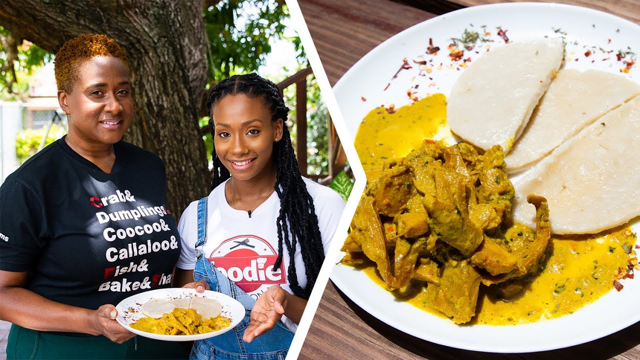 How To Make Trini Curry Conch | Foodie Nation x Miss Trim's