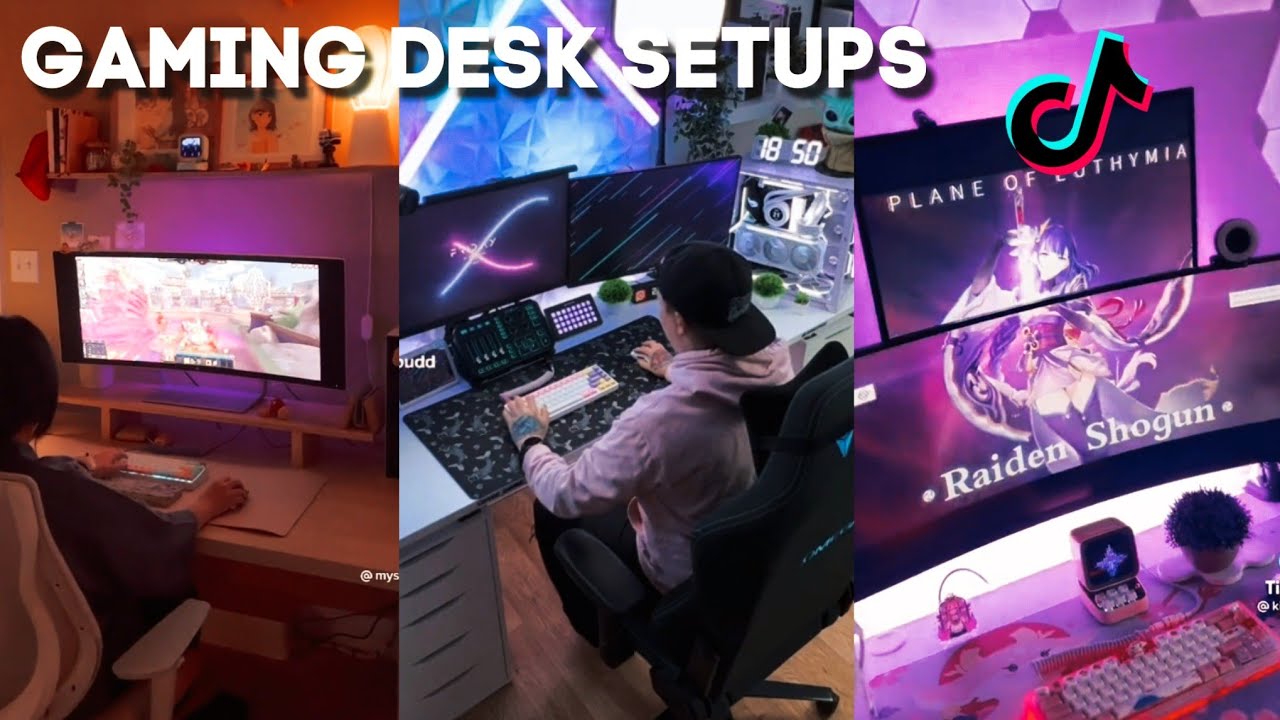 GAMING DESK SETUP| TikTok Compilation