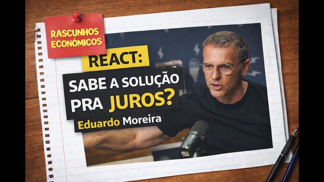 React: Eduardo Moreira sabe a solução para o juros?