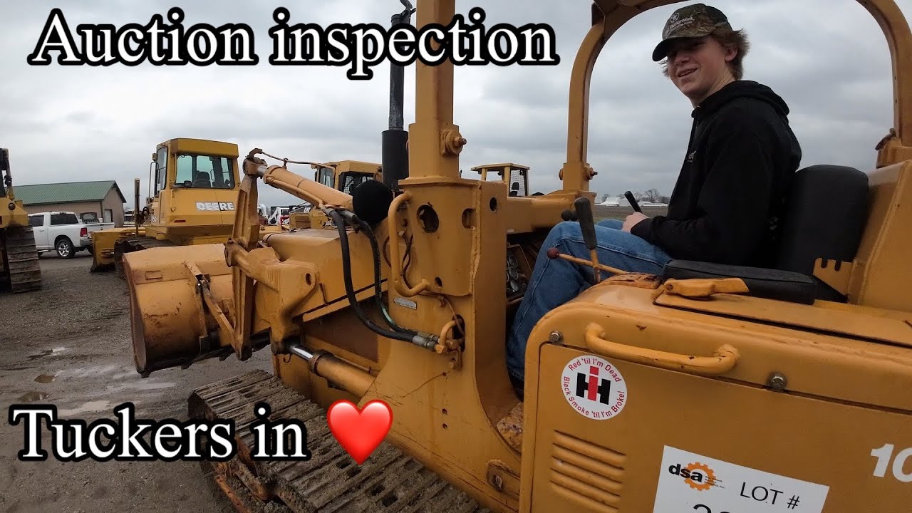 Local heavy equipment and truck auction inspection with Tucker @Don Smock Auction Company, Inc.