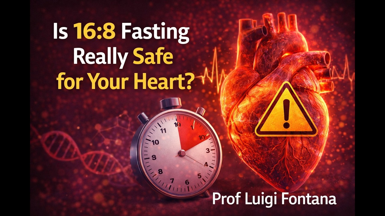 Time restricted eating (16:8) increases cardiovascular mortality risk by 91% | Prof Luigi Fontana