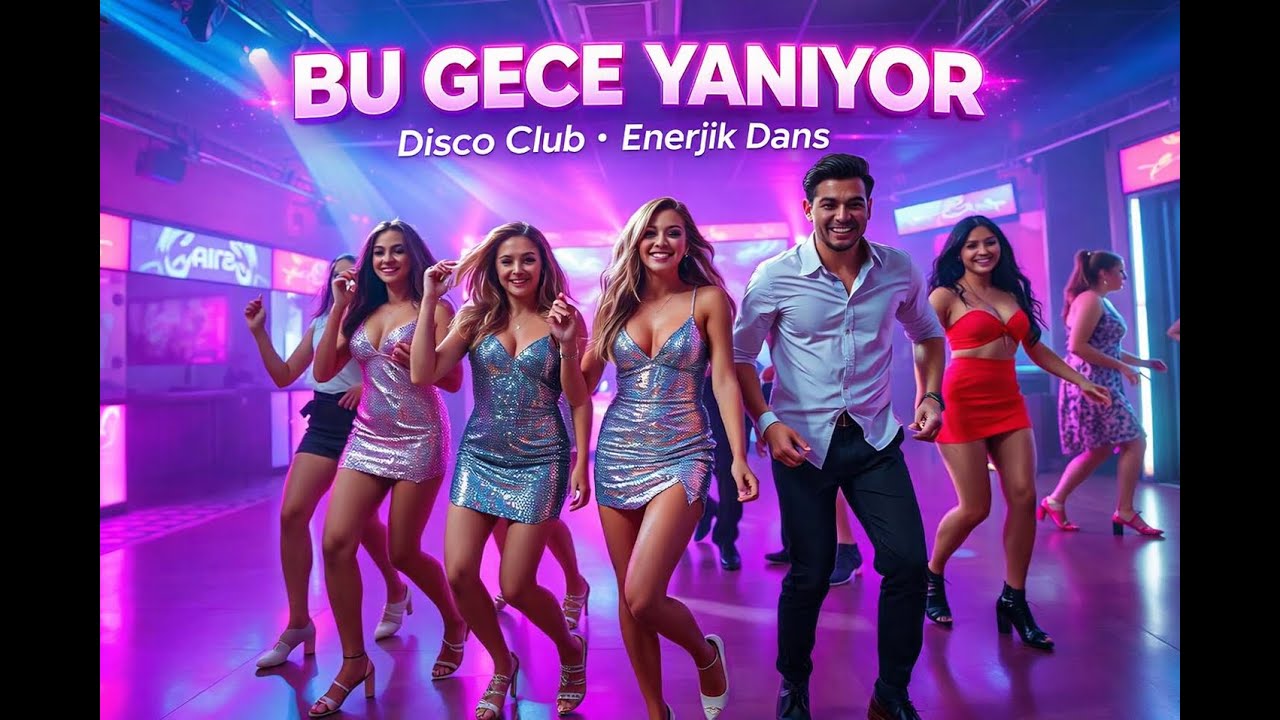 Bu Gece Yanıyor &ndash; Disco Club Şarkısı | Enerjik Dans,