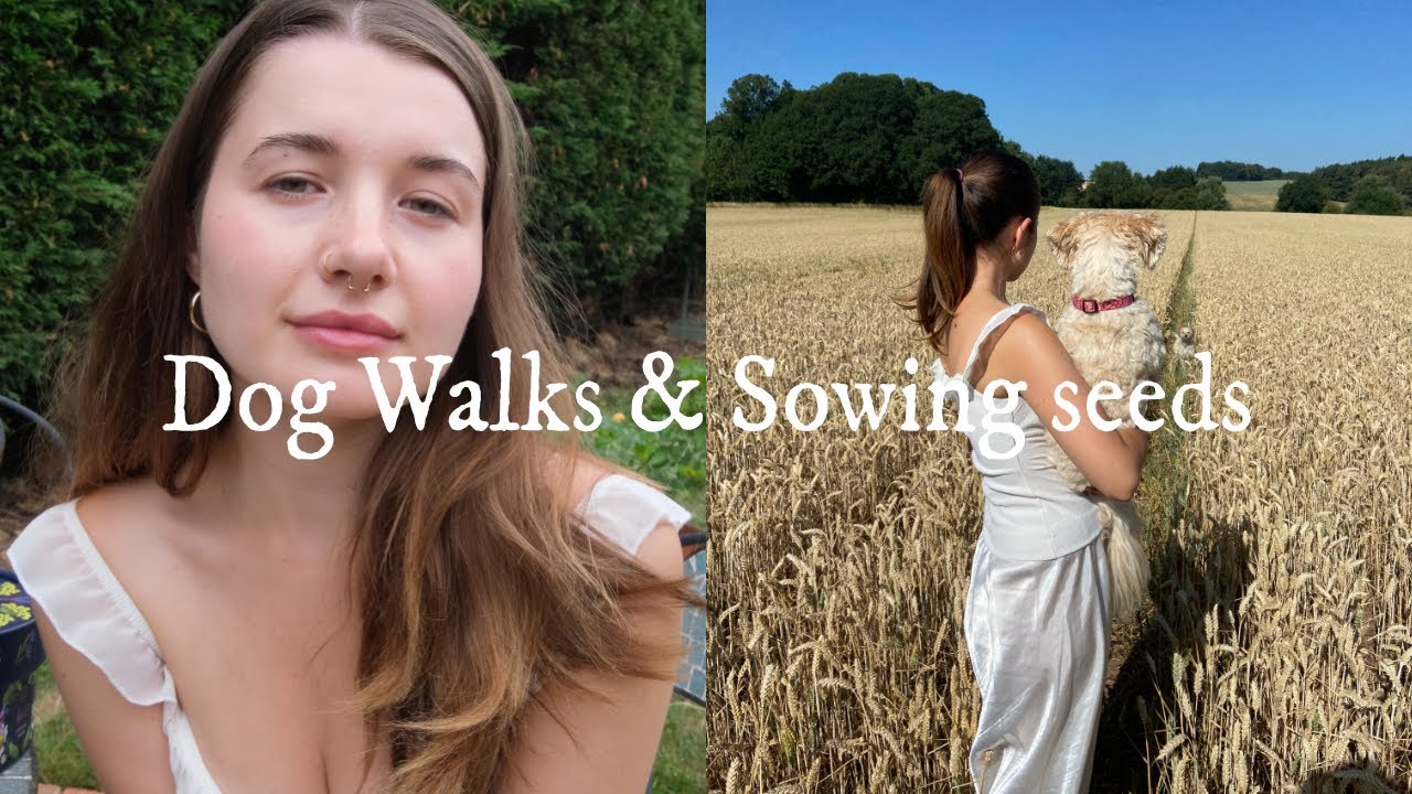 Countryside Life, sowing new seeds & veg updates - Cottage Life Vlog
