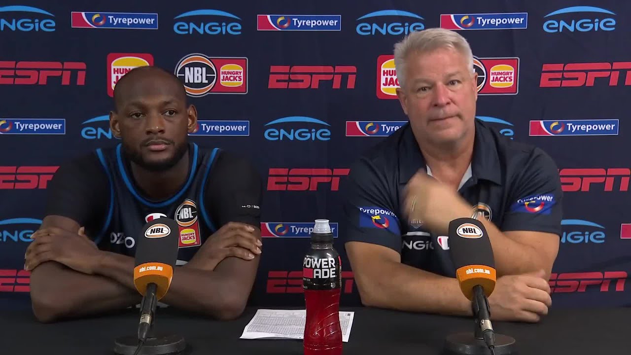 Milton Doyle and Dean Vickerman press conference vs Brisbane Bullets - Round 18, NBL26
