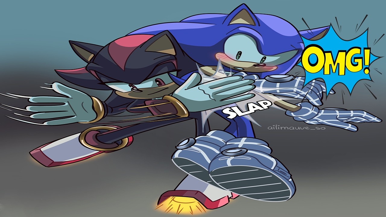 SONIC BOFETADA DE SOMBRA😱 ❘ SONIC COMIC DUB