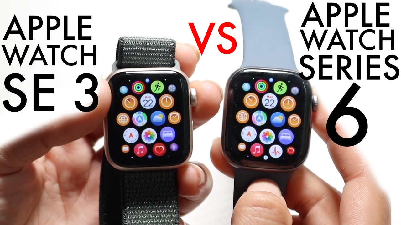 Apple Watch SE 3 против Apple Watch Series 6! (Сравнение) (Обзор)