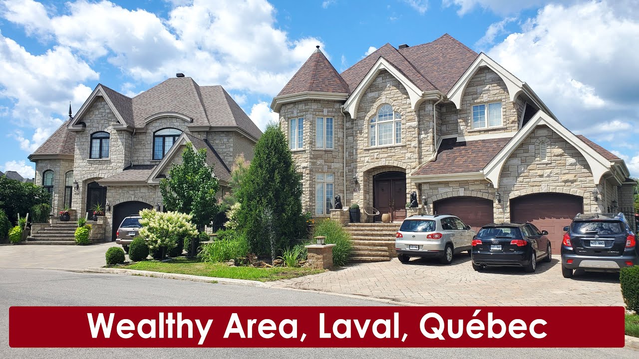 Expensive Houses in Laval (Sainte-Dorothée) #expensivehouses #milliondollarhouses #lavalhouses