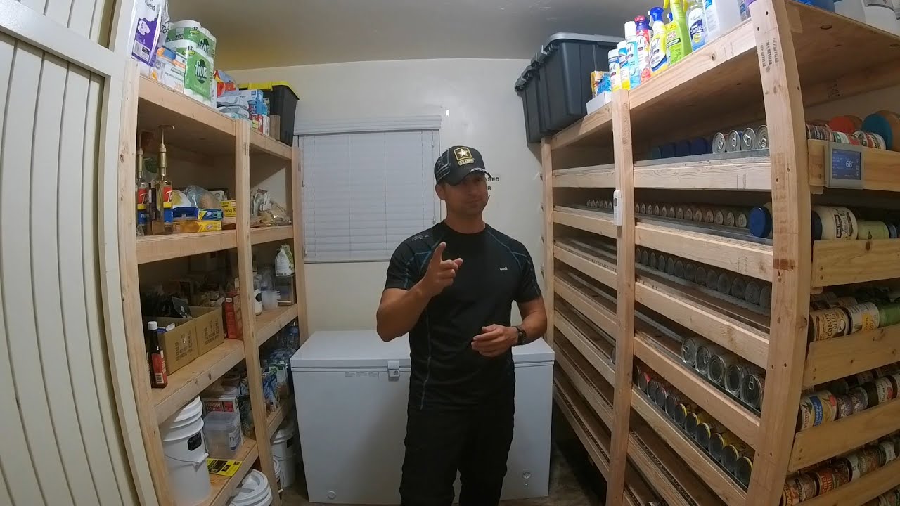Plant Based Prepper Pantry Tour