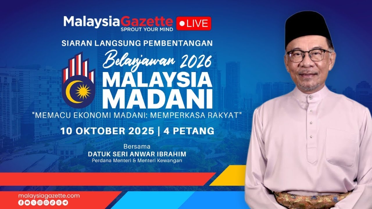 ((LIVE)) Belanjawan 2026 Malaysia MADANI