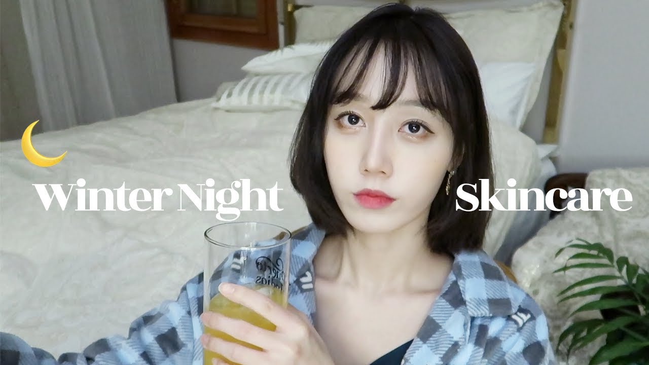 ASMR ? 속닥속닥 같이 잘 준비 할래요~?🌙 / Winter Night Skincare Routine