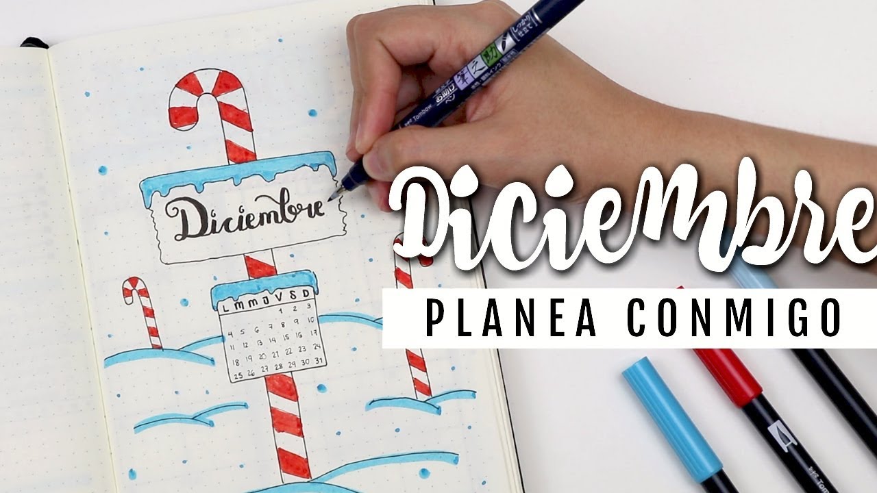 Mi Bullet Journal DICIEMBRE 2017