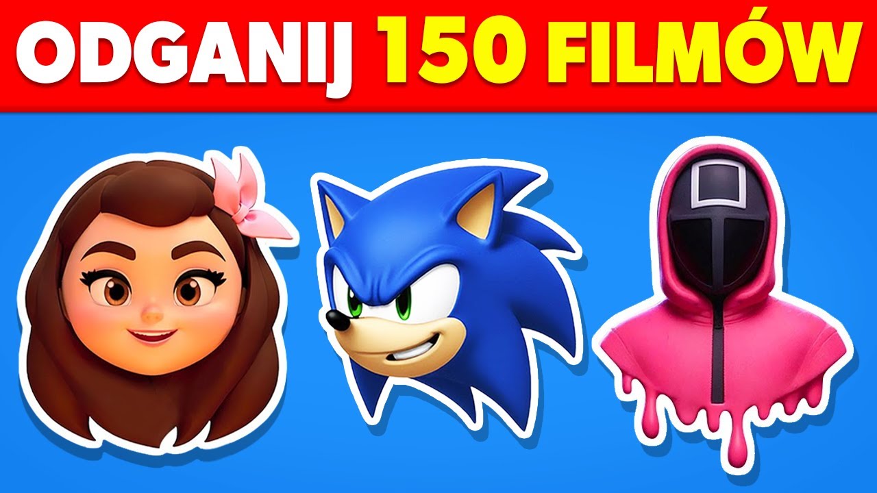 Odganij FILM Po Emoji Quiz 🎬🍿 150 Film&oacute;w Po Emoji
