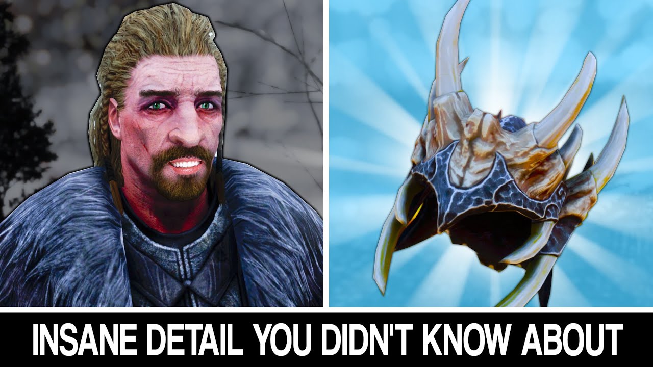 Skyrim ٠ Insane Detail You Didn't Know About The Jagged Crown