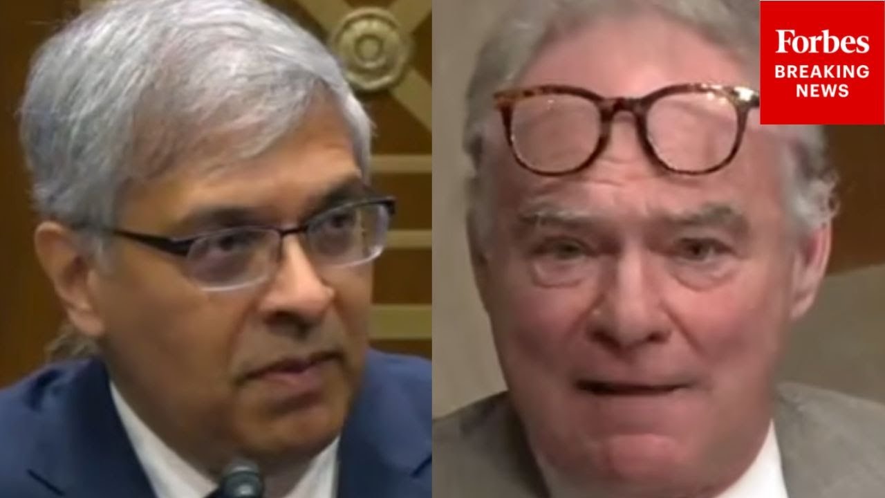 'What Are You Doing To Address These?': Kaine Asks Bhattacharya About NIH Grants Concerns