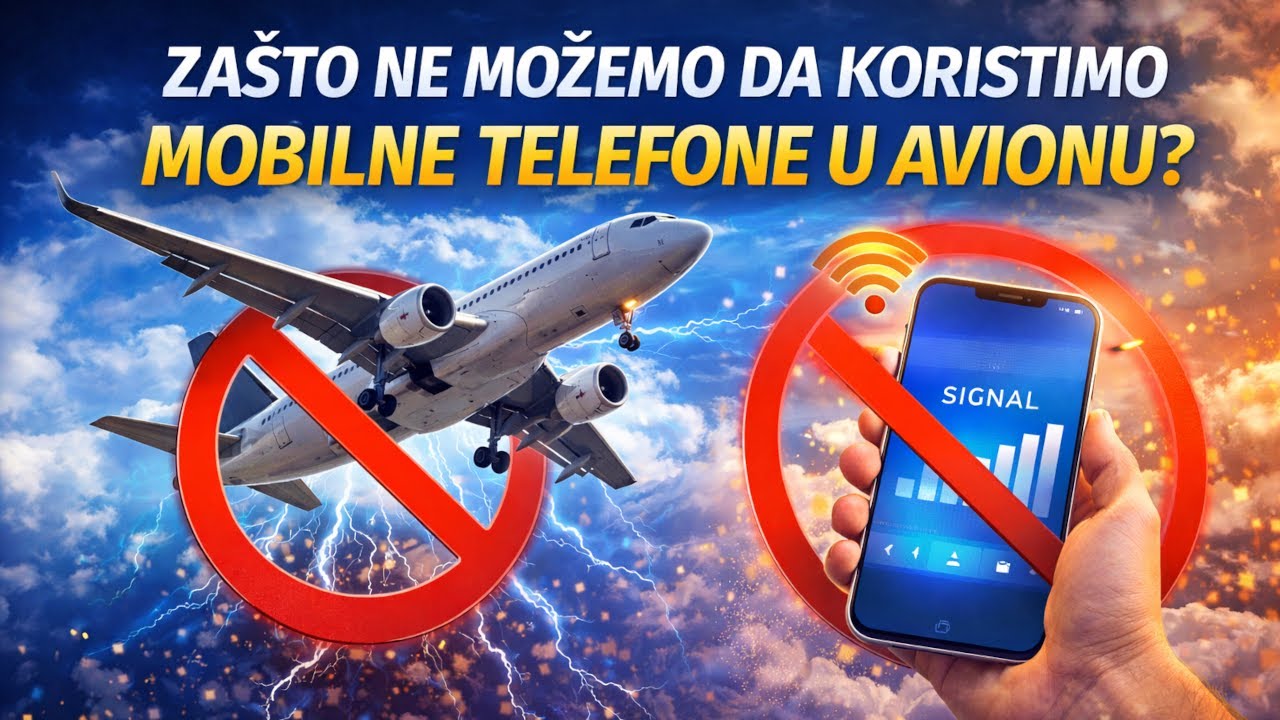 Da li SMEMO da koristimo telefon u avionu? (Pravila za 2026)