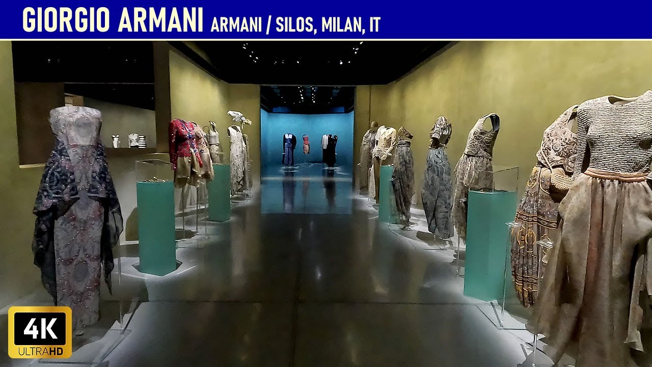 Giorgio Armani Fashion Collection Exhibition and Aldo Fallai Advertising Archive, Milan, IT