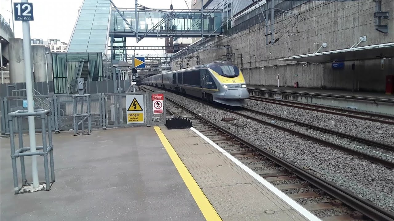 Поезда на станции Stratford International. HS1. 12.11.2025.