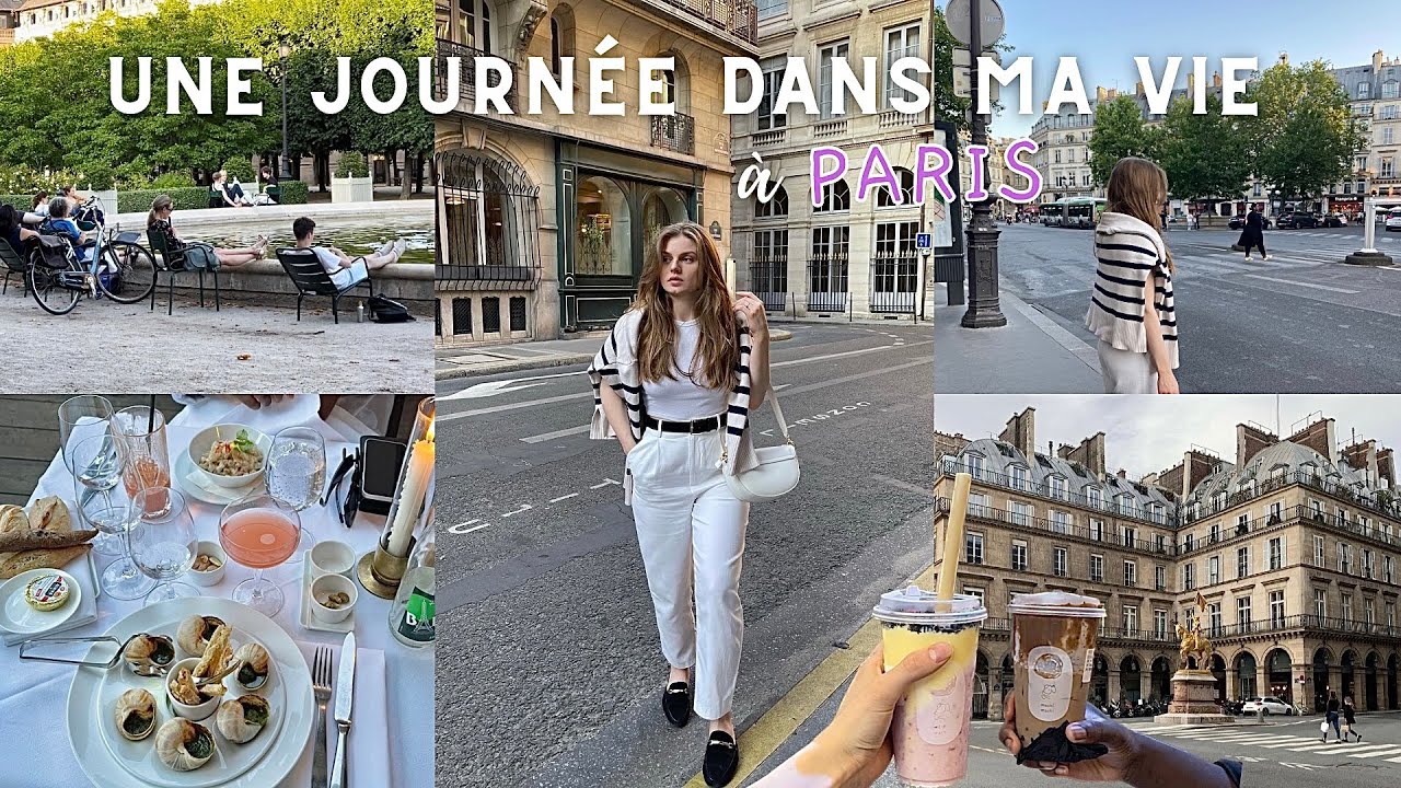 Une journée avec moi à Paris 🌼 vlog | outfit, café, shopping, balade, restaurant, photos daywithme
